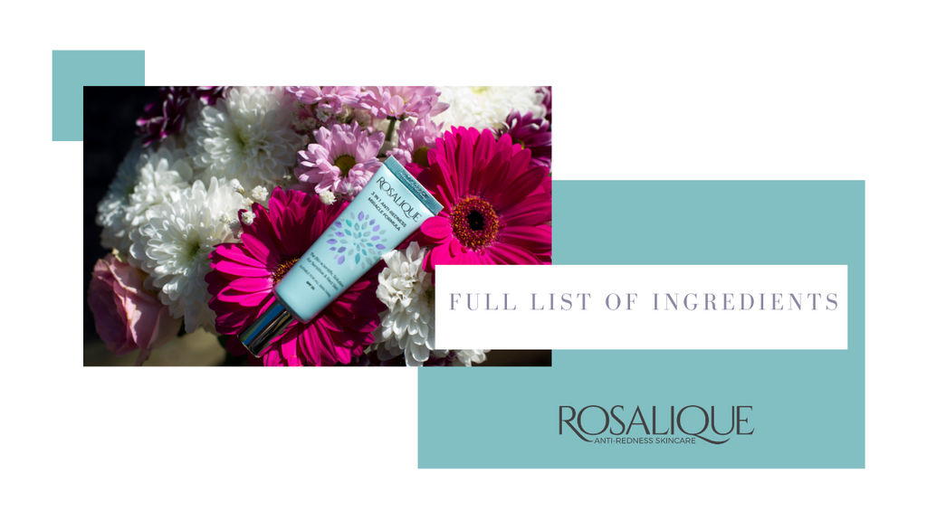 Wat is de volledige ingrediëntenlijst van Rosalique?