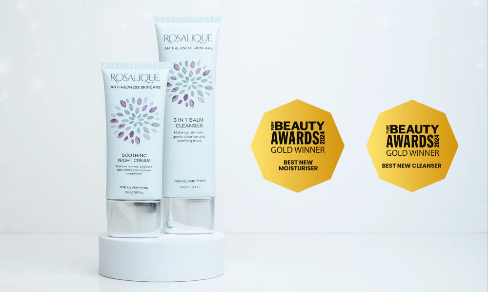 Rosalique wint dubbel goud bij de Pure Beauty Awards 2024!