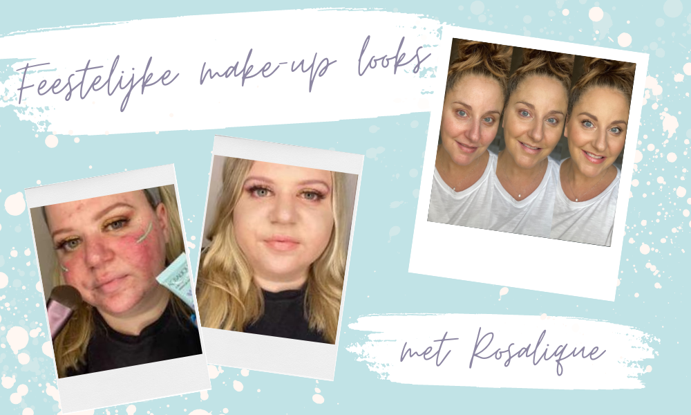 Feestelijke make-up looks met Rosalique