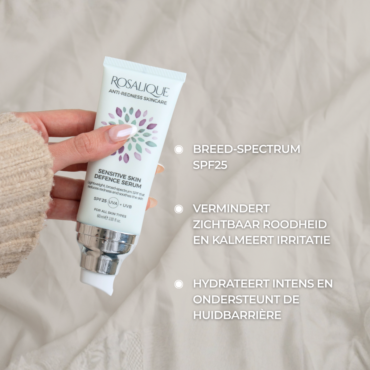 Rosalique Sensitive Skin Defence Serum SPF25